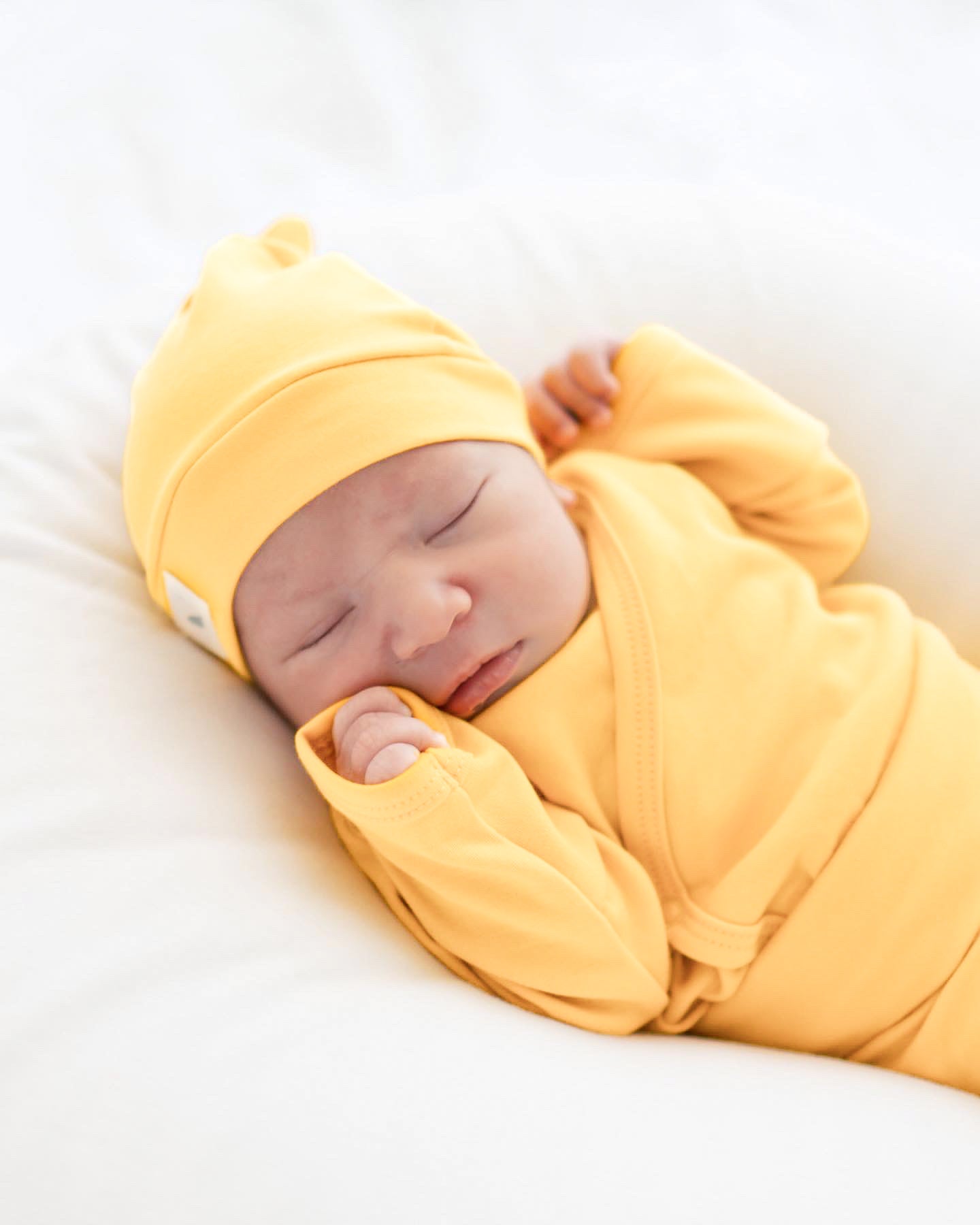 Set Bienvenido a Casa en color Amarillo Bebé - set de regalo para bebe
