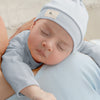 [mm-color:Azul Cielo] Set Bienvenido a Casa en color Amarillo Bebé - set de regalo para bebe