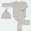 [mm-color:Gris Perla] Set Bienvenido a Casa en color Amarillo Bebé - set de regalo para bebe