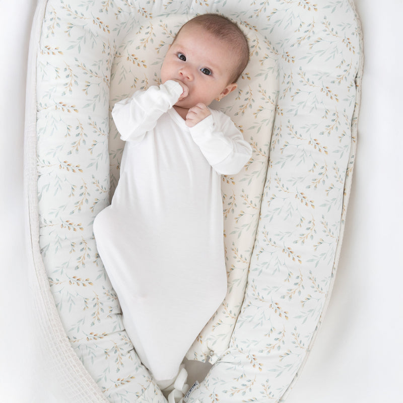 Pijama Nudo en color Blanco Nube - pijama para bebe