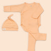 [mm-color:Corazón de Melón] Set Bienvenido a Casa en color Amarillo Bebé - set de regalo para bebe
