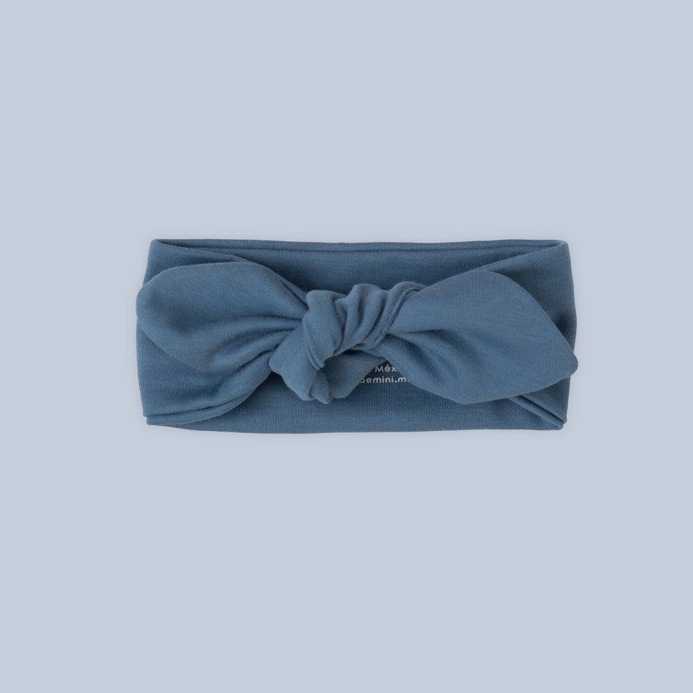 Bandita Nudo Azul Cielo - accesorio para bebe Mae & Mini