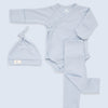 [mm-color:Azul Cielo] Set Bienvenido a Casa en color Amarillo Bebé - set de regalo para bebe