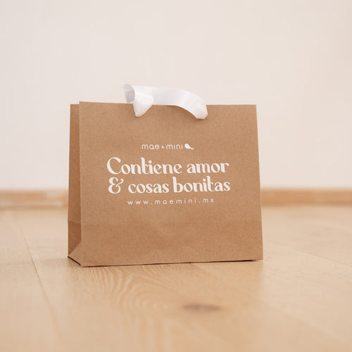 Bolsa de Regalo en color Bolsa Pequeña - empaque de regalo para bebe