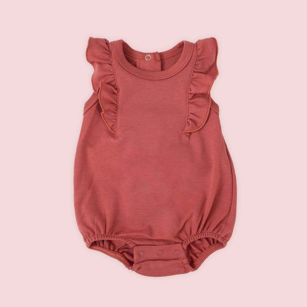 Pañalero de Olanes - body para bebe de algodon pima Mae & Mini