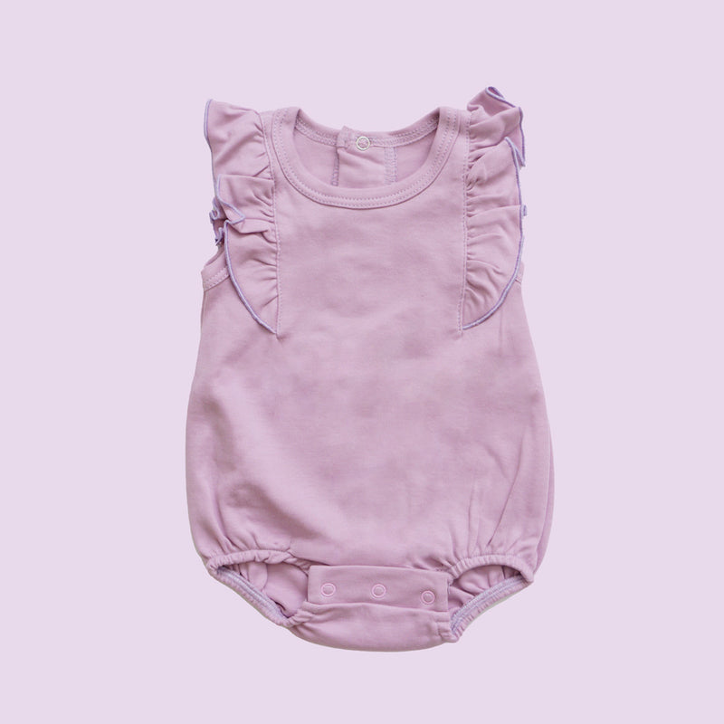 Pañalero de Olanes de algodon pima organico para bebe - Mae & Mini