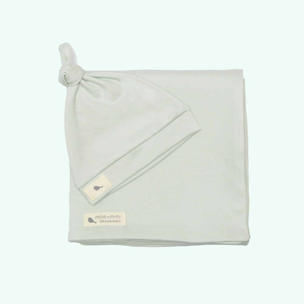 Set Arrullo en Rojo Arcilla - algodon pima certificado GOTS