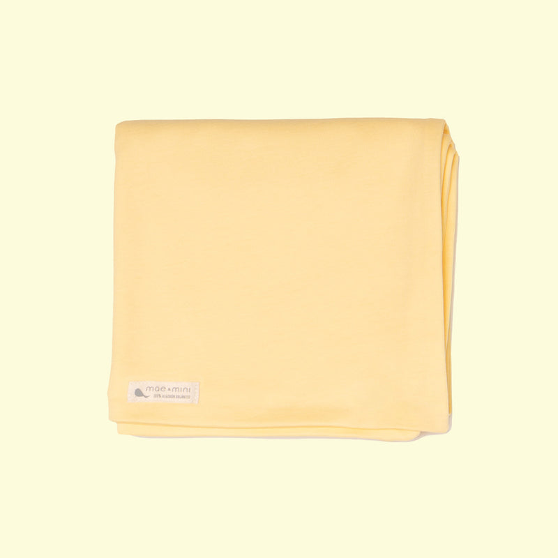 Cobijita Swaddle de algodon pima organico para bebe - Mae & Mini