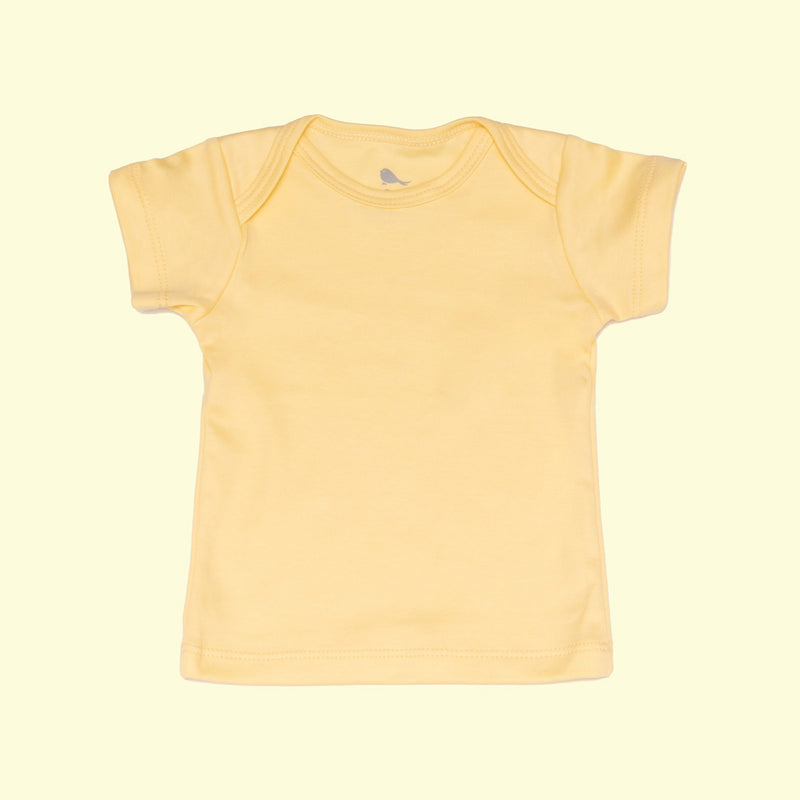 Playerita Manga Corta de algodon pima organico para bebe - Mae & Mini