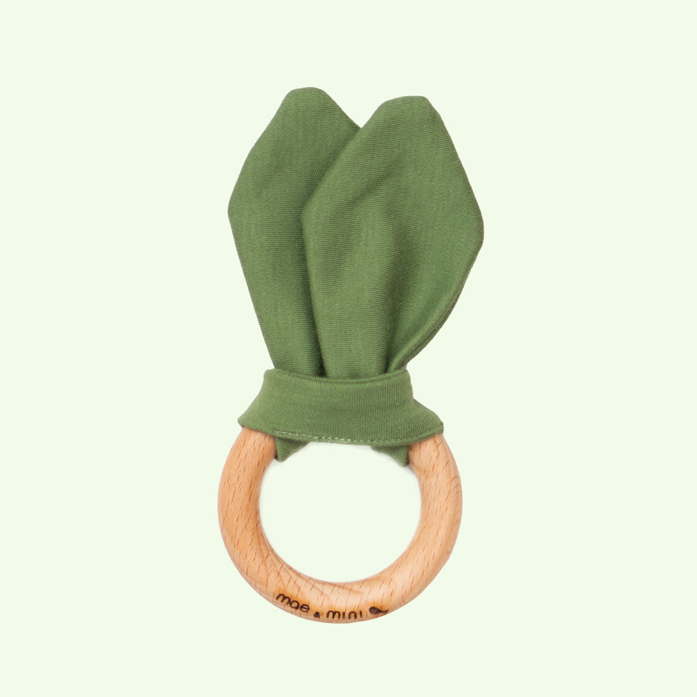 Mordedera Orejitas Verde - accesorio para bebe Mae & Mini