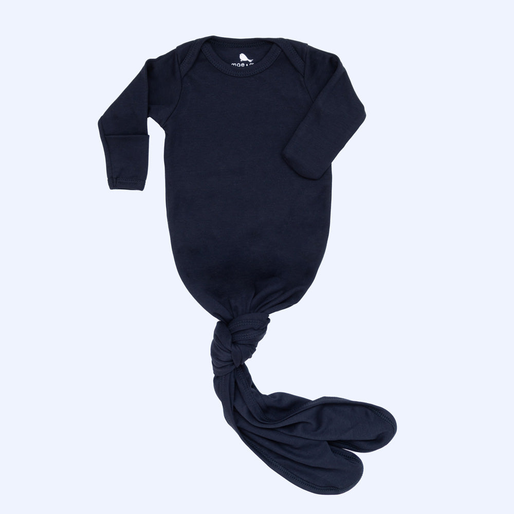 Pijama Nudo Azul Cielo - pijama para bebe Mae & Mini